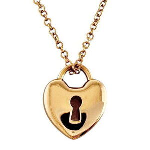 Tiffany Heart Lock Necklace Gold Co